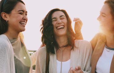 Group of women laughing